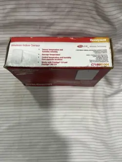 HONEYWELL HOME C7189R1004 WHITE REDLINK ENABLED WIRELESS INDOOR AIR SENSOR
