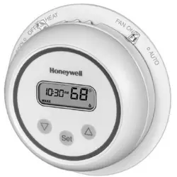 HONEYWELL T8700C1005  ELECTRONIC ROUND PROGRAMMABLE THERMOSTAT