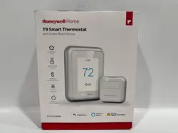 NEW OPEN HONEYWELL T9 SMART THERMOSTAT WITH ROOM SENSOR