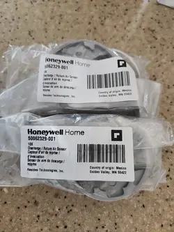 TWO HONEYWELL HOME RETURN/DISCHARGE AIR TEMPERATURE SENSORS 50062329-001
