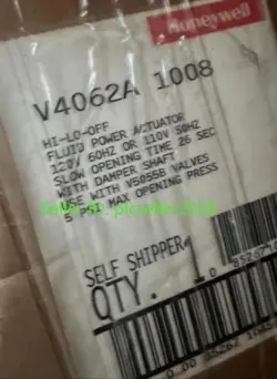 NEW HONEYWELL FLUID POWER GAS VALVE ACTUATOR V4062A1008 UPS OR FEDEX