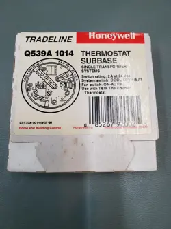 GENUINE HONEYWELL Q539A1014 Q539A 1014 THERMOSTAT SUBBASE