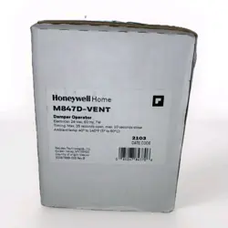 NEW- HONEYWELL HOME M847D-VENT REPLACEMENT MOTOR FOR EARD VENTILATION DAMPER