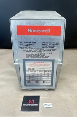 NEW SURPLUS HONEYWELL V4055A 1031 FLUID POWER GAS VALVE G-LP 110/120V + WARRANTY