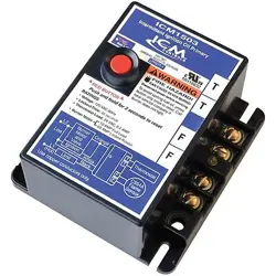 ICM ICM1503 INTERMITTENT IGNITION OIL BURNER PRIMARY CONTROL, FOR HONEYWELL
