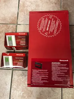 HONEYWELL BOILER CONTROL PANEL