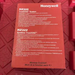 HONEYWELL HZ322 TRUEZONE PANEL BRAND NEW OPEN BOX
