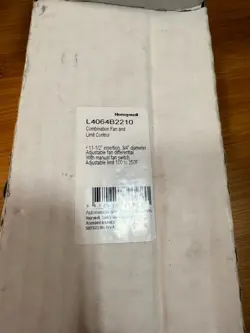 NEW HONEYWELL L4064B2210 FAN AND LIMIT CONTROL SWITCH