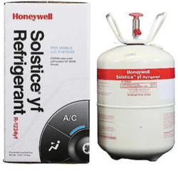 R1234YF 10 LB. FACTORY SEALED HONEYWELL SOLSTICE YF REFRIGERANT FOR MOBILE A/C