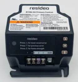 NEW RESIDEO/HONEYWELL OIL BURNER PRIMARY CONTROL UNIVERSAL ELECTRIC R7284