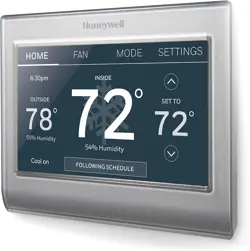 HONEYWELL RTH9585WF SMART COLOR THERMOSTAT W/ COLOR BACKGROUND