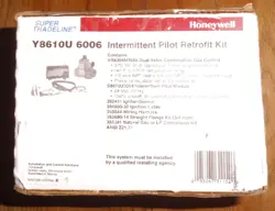 HONEYWELL Y8610U 6006, INTERMITTENT PILOT RETROFIT KIT, NEW