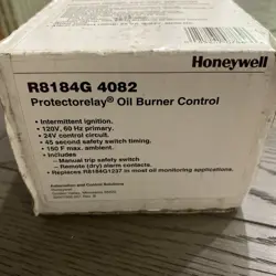 HONEYWELL R8184G4082 PROTECTORELAY OIL BURNER CONTROL