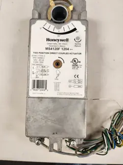 HONEYWELL MS4120F1204 SPRING-RETURN TWO-POSITION ACTUATOR