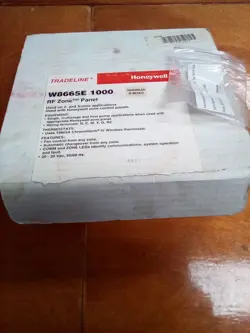 HONEYWELL W8665E1000 RF ZONE PANEL