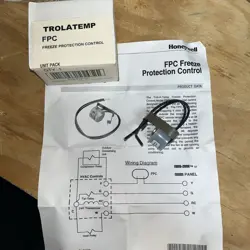 TROLATEMP FREEZE PROTECTION CONTROL TR FPC HONEYWELL AIR CONDITIONING *NEW*