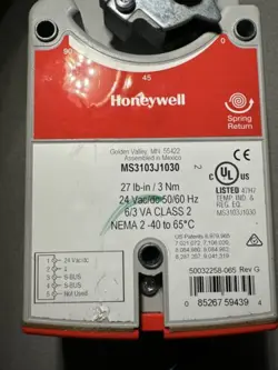 HONEYWELL MS3103J1030 HVAC