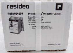 HONEYWELL RESIDEO R8184G4009 PROTECTORELAY OIL BURNER CONTROL 45 SECOND SAFETY