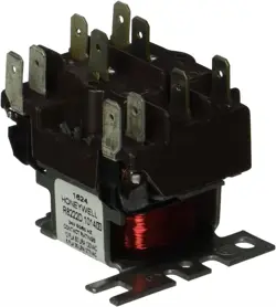 NEW MARS SWITCHING RELAY 24VAC COIL DPDT 1/2 HP 125/250VAC 90340 R8222D1014