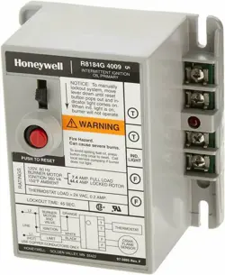 HONEYWELL R8184G4009 INTERNATIONAL OIL BURNER CONTROL 85267990127