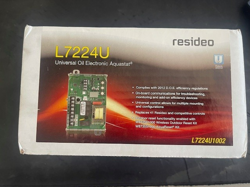 RESIDEO L7224U1002/U MULTI-SYSTEM ELECTRONIC OIL AQUASTAT WITH ENVIRACOM, 120V 85267255431