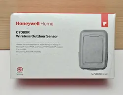 NEW HONEYWELL C7089R1013 WIRELESS OUTDOOR SENSOR TEMPERATURE & HUMIDITY REDLINK