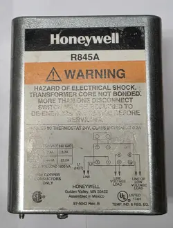 HONEYWELL R845A 1006 SWITCHING RELAY RESIDEO TECHNOLOGIES