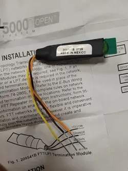 NEW TERMINATOR RESISTOR , 209541B LONWORKS HONEYWELL 209541B FTT/LPT