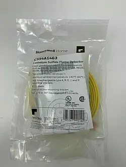 OEM HONEYWELL C554A1463 CADMIUM-SULFIDE FLAME DETECTOR WITH 60″ LEADS & BRACKETS