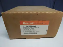 HONEYWELL T7075B1006 S S REMOTE TEMP TEMPERATURE CONTROLLER 24/120/240
