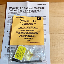 RESIDEO TWO-STAGE LP GAS CONVERSION KIT HONEYWELL 50033841-005 FOR VR92005Q