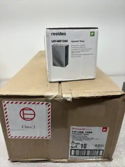 NEW HONEYWELL / RESIDEO L8148E1265 AQUASTAT RELAY WITH DAMPER PLUG
