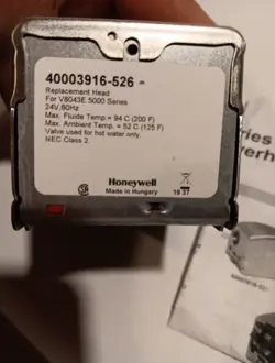 ZONE VALVE 40003916-526