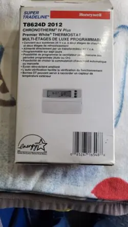 HONEYWELL 8624D 2012 THERMOSTAT