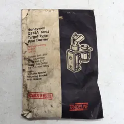 NEW HONEYWELL PILOT BURNER Q314A 6094
