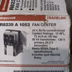 FAN CENTER HONEYWELL