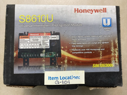 HONEYWELL S8610U UNIVERSAL INTERMITTENT PILOT IGNITION MODULE