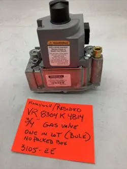HONEYWELL/RESIDEO GAS VALVE, VR8304K4814, (1 PC IN LOT) 3105-EE