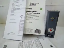 MANUAL RESET RESIDEO