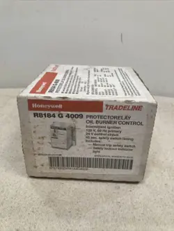NEW OEM HONEYWELL R8184G4009 PROTECTORELAY OIL BURNER CONTROL