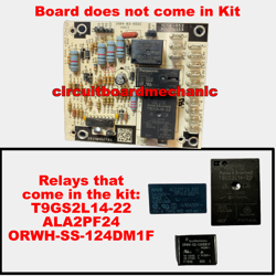 REPAIR KIT HONEYWELL 1084-83-552C 1084-552 PCBDM133 CONTROL BOARD