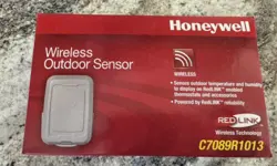 HONEYWELL C7089R1013 REDLINK™ WIRELESS OUTDOOR TEMP/HUMIDITY SENSOR