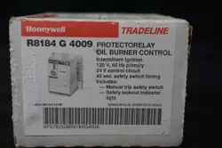 HONEYWELL R8184G4009 INTERNATIONAL OIL BURNER CONTROL BRAND NEW