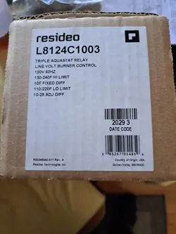 L8124C1003 AQUASTAT RELAY