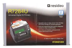 HONEYWELL R7284U1004 UNIVERSAL ELECTRIC OIL PRIMARY (15 SEC. LOCKOUT)