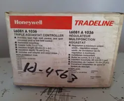 HONEYWELL TRADE LINE L6081A1036 TRIPLE AQUASTAT CONTROLLER