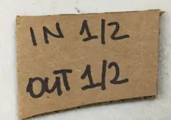 VALVE IN/OUT 1/2