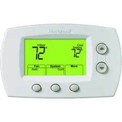 HONEYWELL TH5320R1002 FOCUSPRO WIRELESS, NON-PROGRAMMABLE THERMOSTAT;