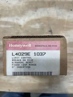 HONEYWELL L4029E 1037 LIMIT CONTROL L4029E1037
