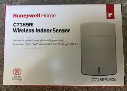 3 HONEYWELL HOME C7189R1004 WIRELESS  INDOOR SENSOR NEW (BATTERIES INCLUDED)